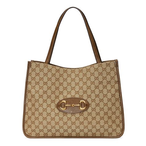 gucci 1955 horsebit tote.